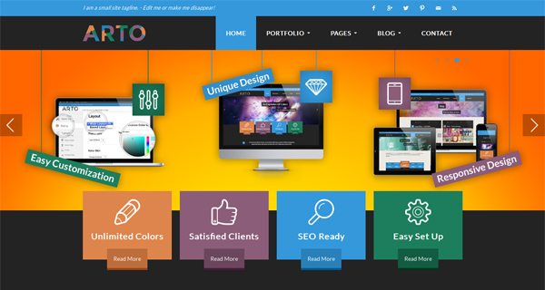 Arto WordPress Theme