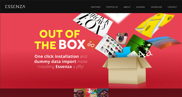 Essenza WordPress Theme