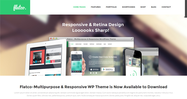Flatco WordPress Theme