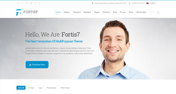 Fortis7 WordPress Theme