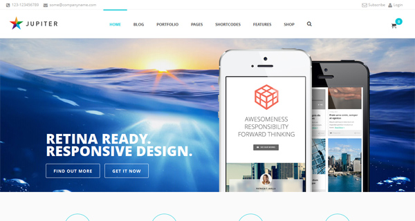 Jupiter WordPress Theme