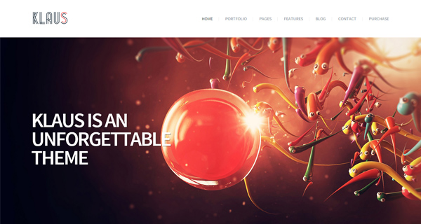 Klaus WordPress Theme