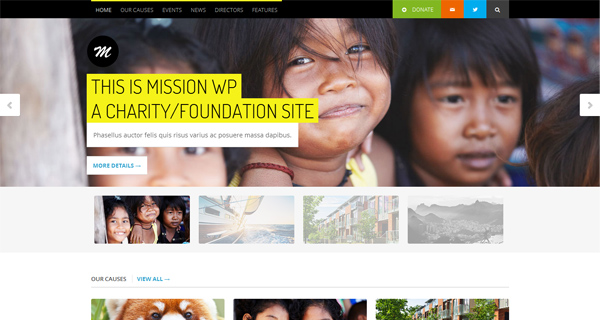 Mission WordPress Theme