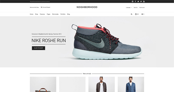 Neighborhood WordPress Theme