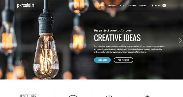 Porcelain WordPress Theme