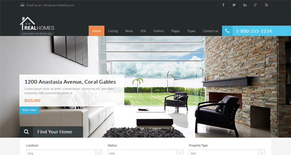 Real Homes WordPress Theme
