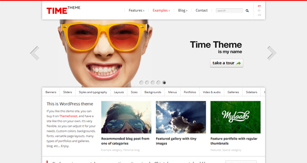 Time WordPress Theme