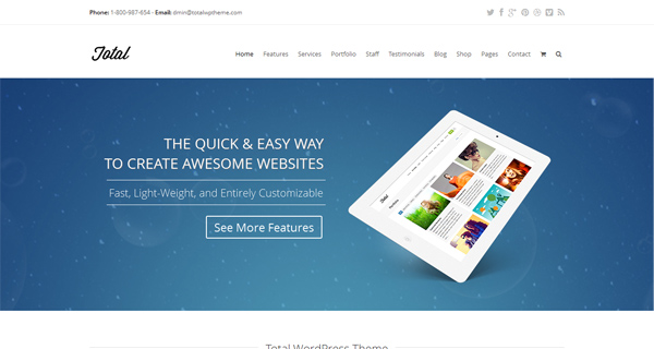 Total WordPress Theme