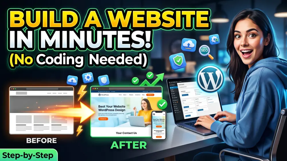 Create Your Website in Minutes