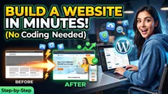 Create Your Website in Minutes