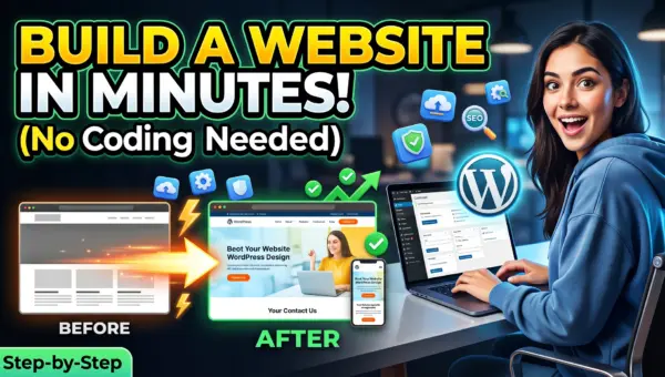 Create Your Website in Minutes