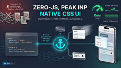 Native CSS UI without JS