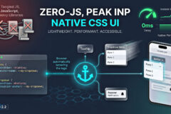 Native CSS UI without JS