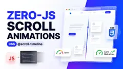 CSS Scroll Animation Timeline without JS