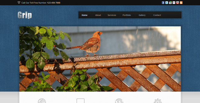 Grip Corporate Business - HTML Template